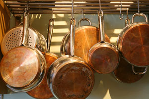 copper clad saucepans